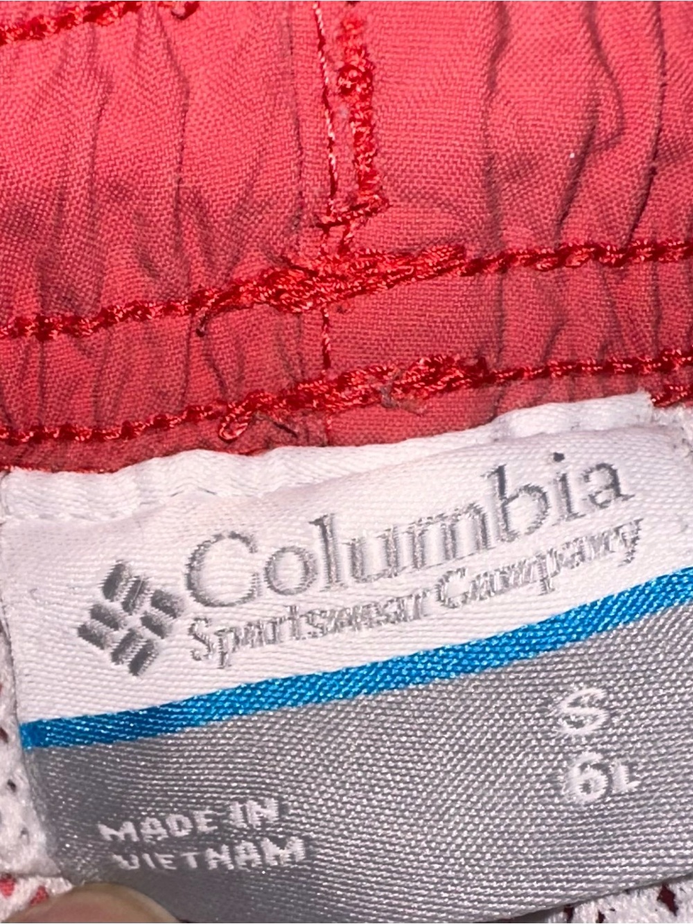 Columbia Swim Shorts PFG Omni-Shade Pockets Shorts Coral Color - Picture 3 of 9